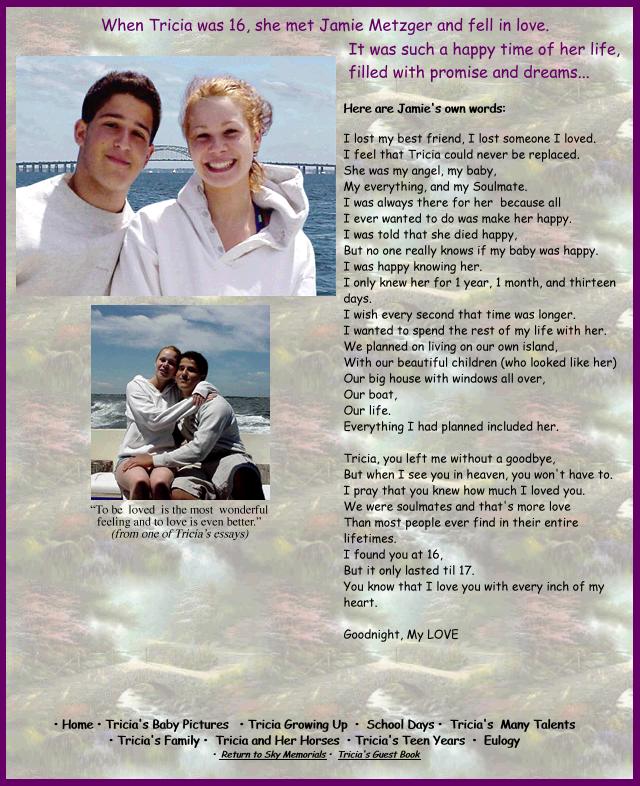 Original Teen Years memorial page